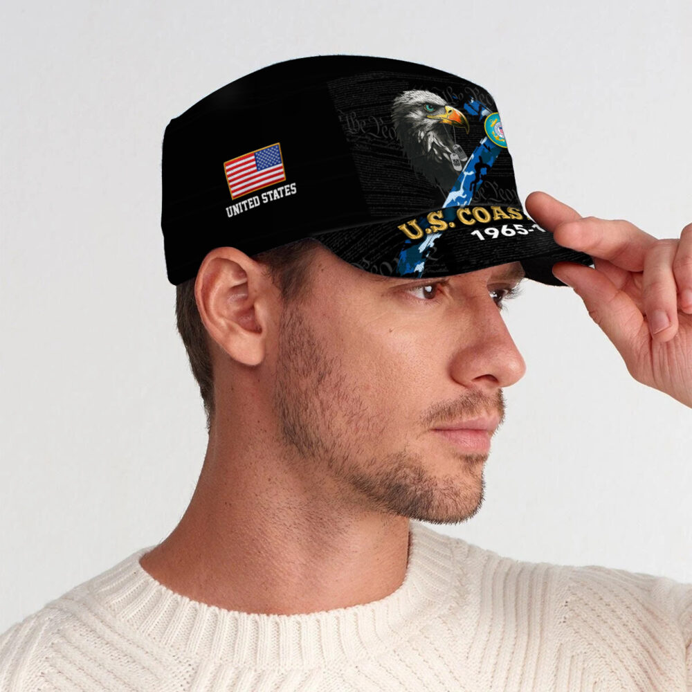 US Coast Guard, E 7 Red - Military Cap - Image 3