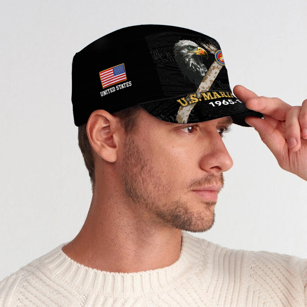 US Marine Corps, E 6 Marines Staff Sergeant - Military Cap - Image 3