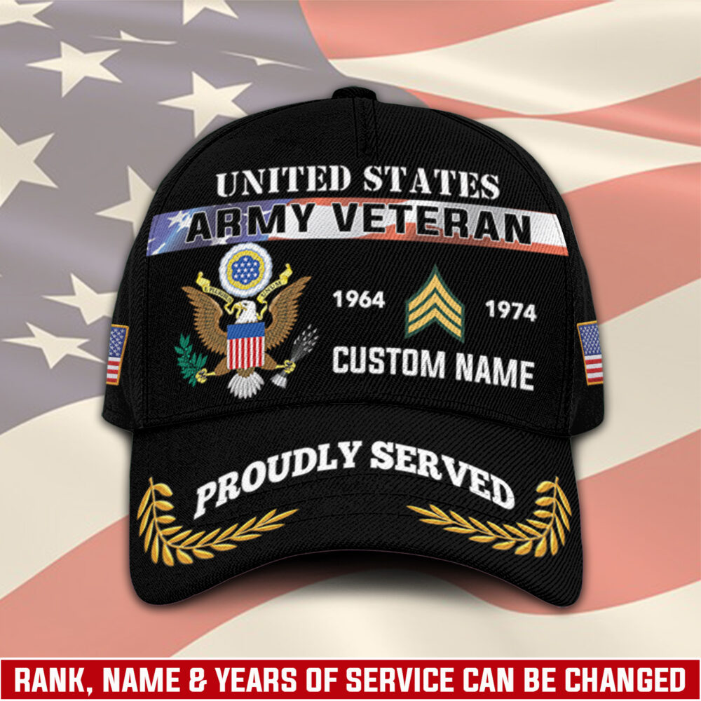 US Army, Duty, Honor, Country - Classic Cap