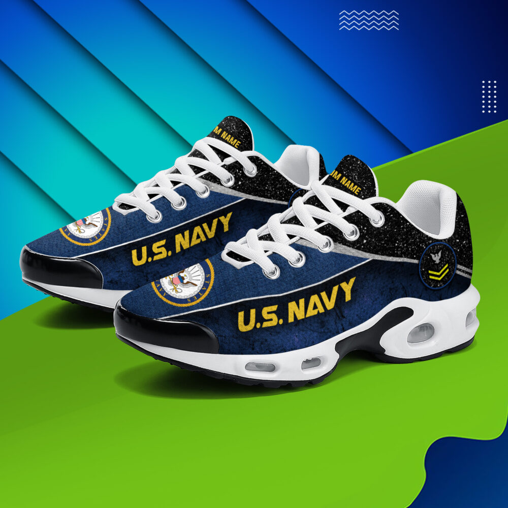 US Navy, No One Gets Left Behind - Air Max Plus Shoes - Image 3