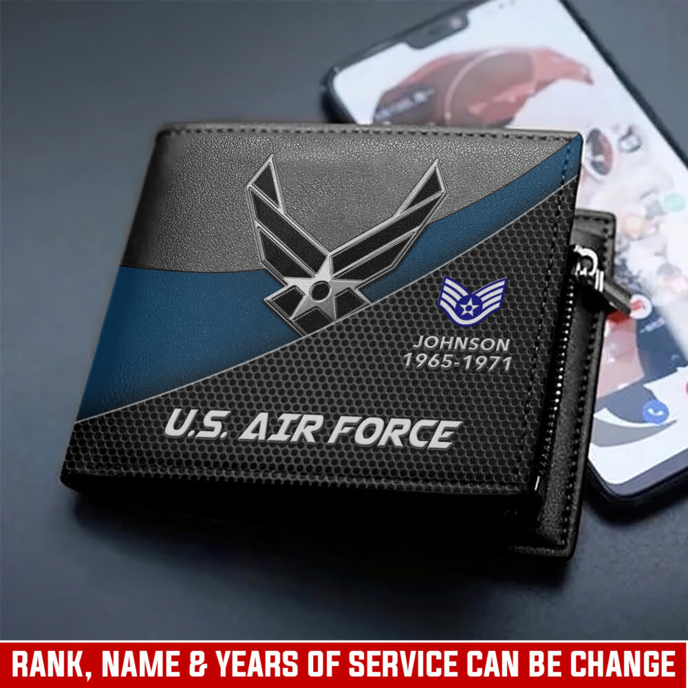 US Air Force , Always Remember, Never Forget - Man Wallet