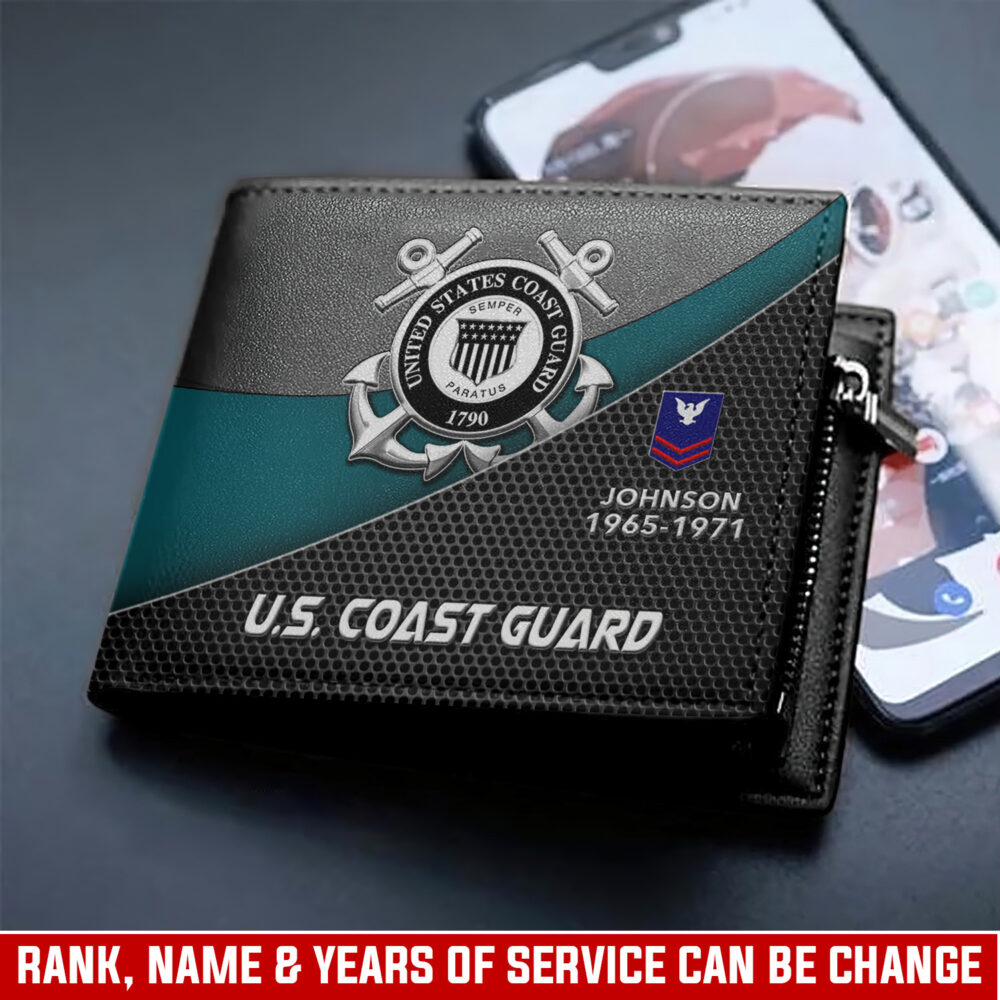 US Coast Guard, E 2 Blue - Man Wallet