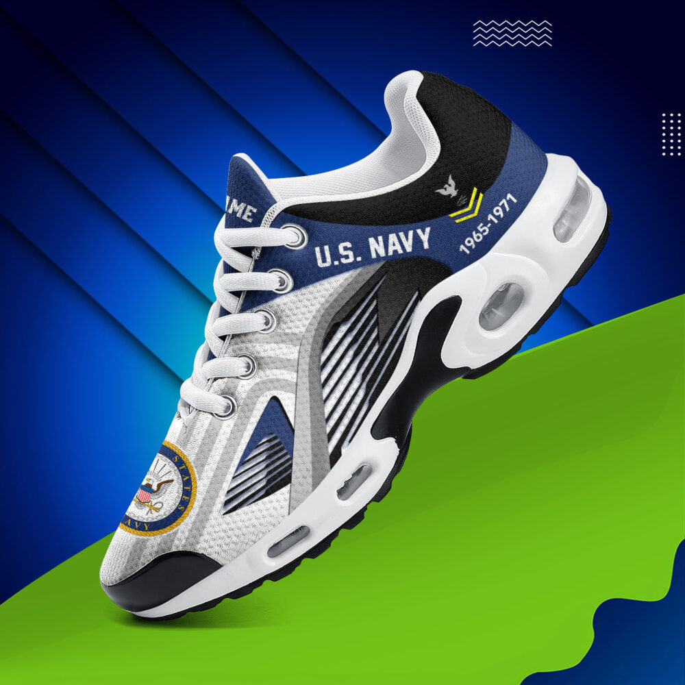 US Navy, Duty, Honor, Country - Air Max Plus Shoes - Image 2