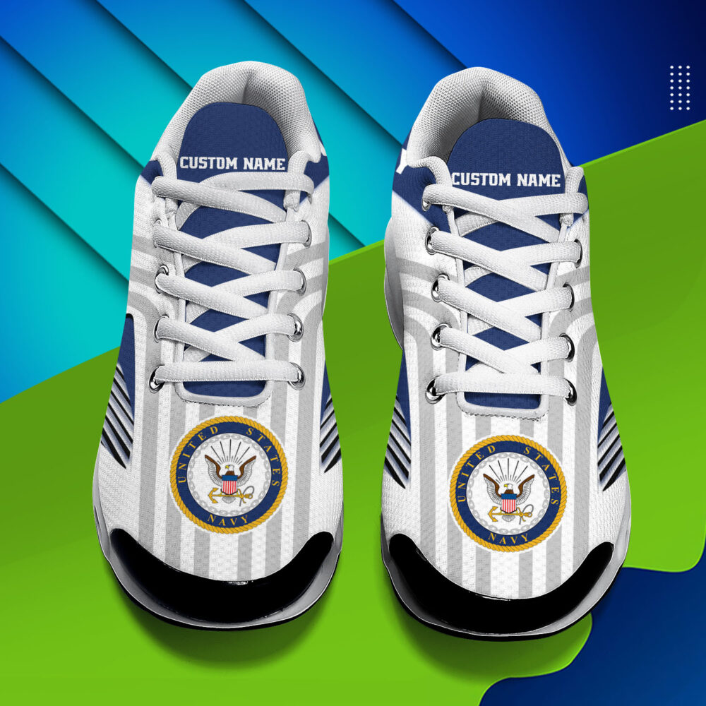 US Navy, Duty, Honor, Country - Air Max Plus Shoes - Image 4