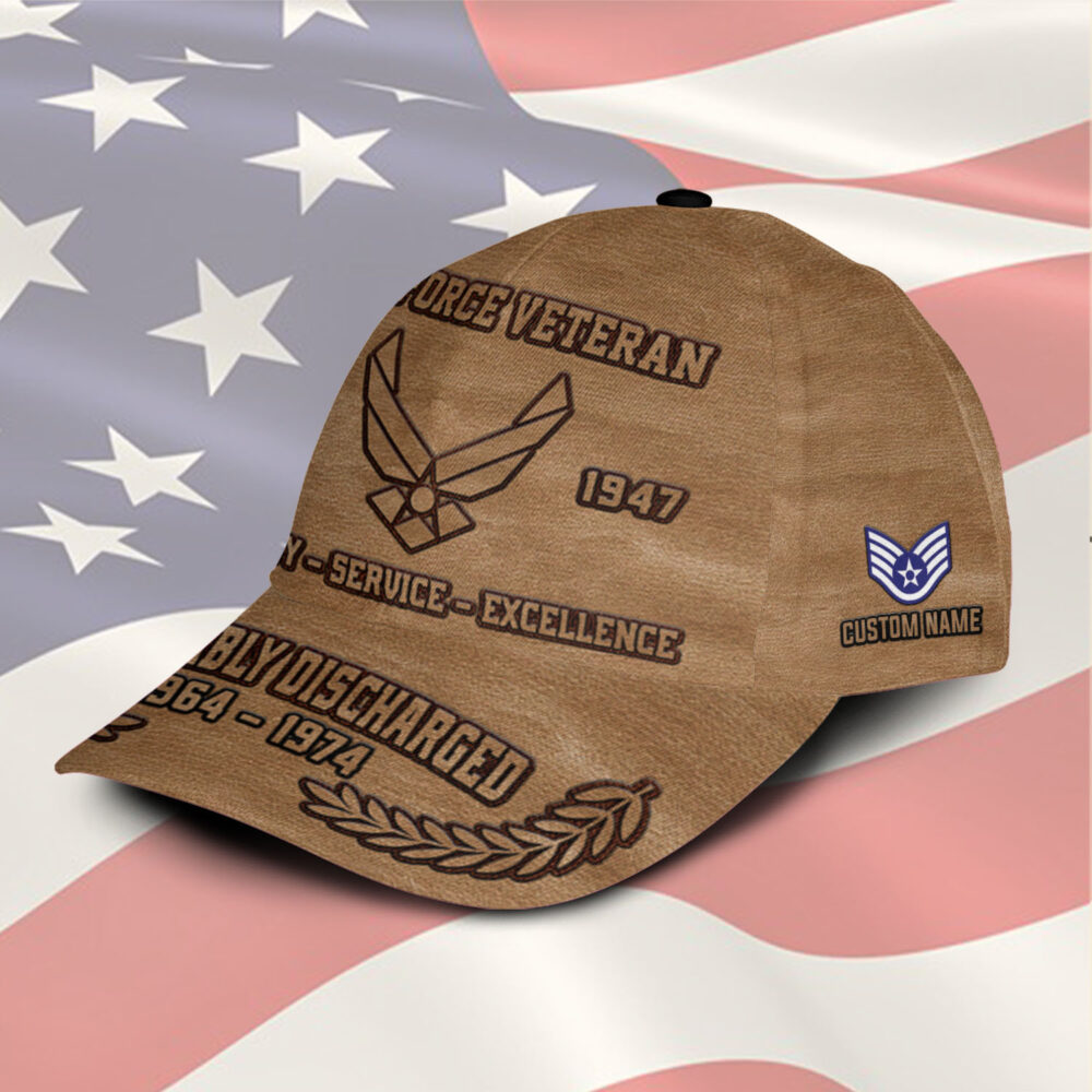 US Air Force, E 2 Air Force Airman - Classic Cap - Image 2
