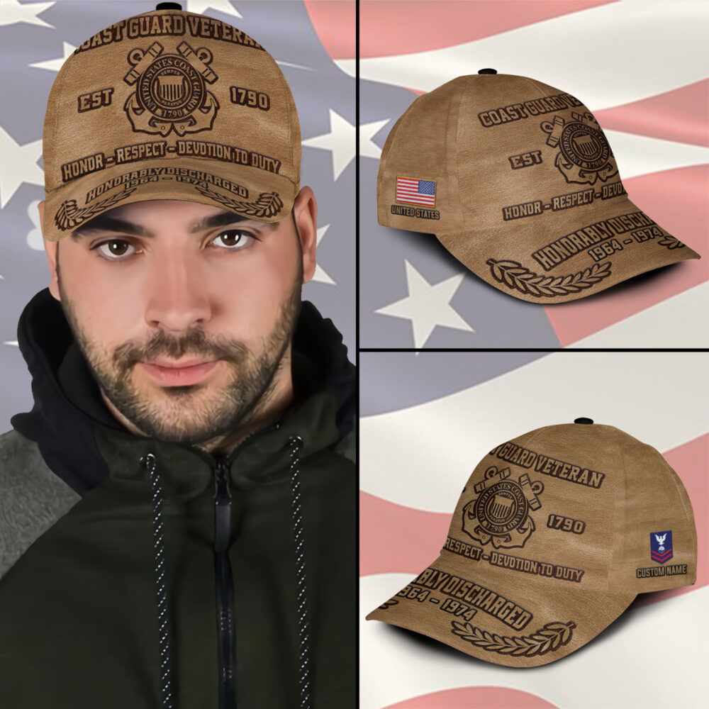 US Coast Guard, Once A Coastie, Always A Coastie - Classic Cap - Image 3