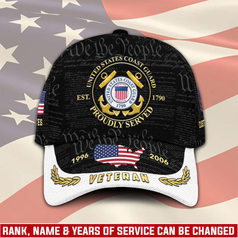 US Coast Guard, E 7 Red - Classic Cap