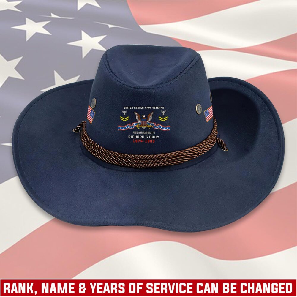US Navy, No One Fights Alone - Cowboy Hat
