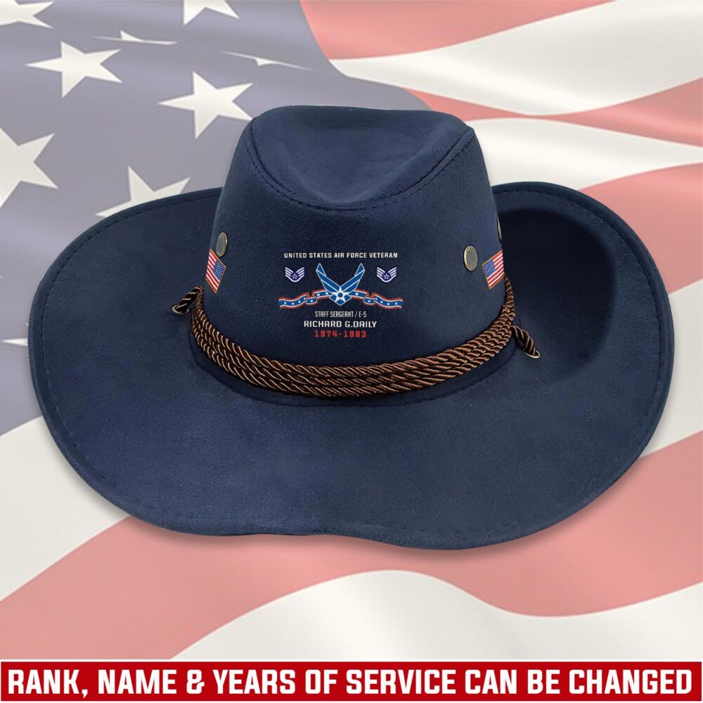 US Air Force , O 5 Air Force Lieutenant Colonel - Cowboy Hat