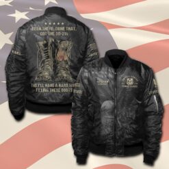US Coast Guard, E 4 Gold - Bomber Jacket