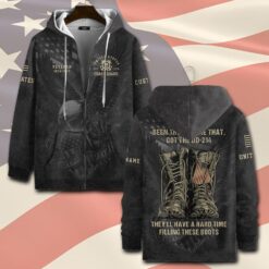 US Coast Guard, Thank a Veteran - Zip Hoodie