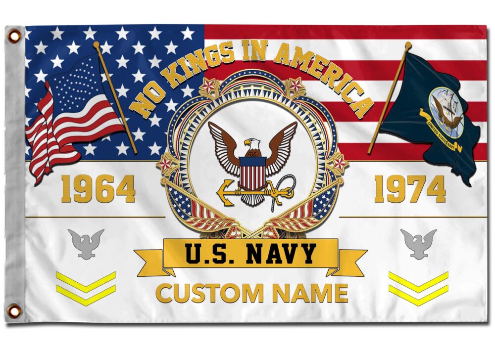 US Navy, Once A Sailor, Always A Sailor - Flying Flag 5×8 Feet(152×244 Cm) - Image 3