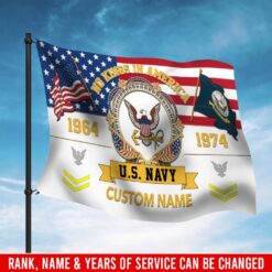 US Navy, Life And Pride - Flying Flag 3×5 Feet(90×150 Cm)