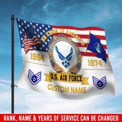 US Air Force , Aim High … Fly-Fight-Win - Flying Flag 3×5 Feet(90×150 Cm)