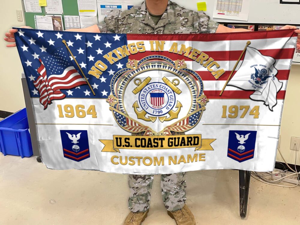 US Coast Guard, Always Ready - Flying Flag 2×3 Feet(60×90 Cm) - Image 2