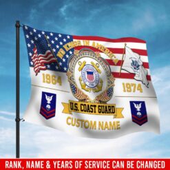 US Coast Guard, Life And Pride - Flying Flag 3×5 Feet(90×150 Cm)