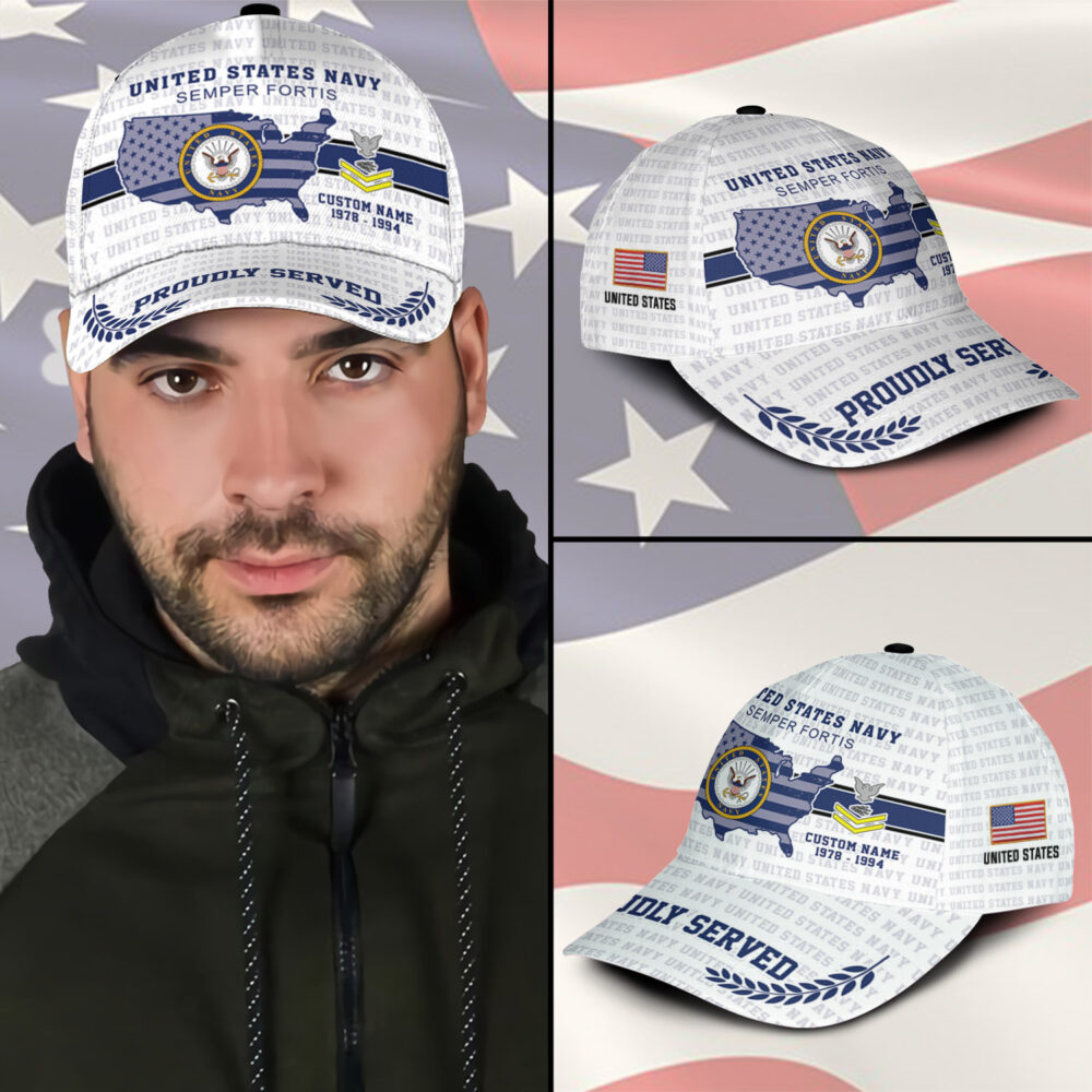 US Navy, Always Remember, Never Forget - Classic Cap - Image 3