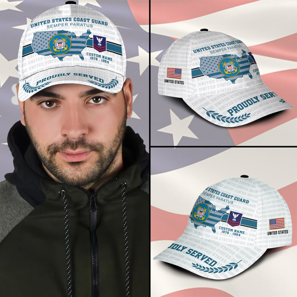 US Coast Guard, Served With Pride - Classic Cap - Image 3