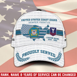 US Coast Guard, Served With Pride - Classic Cap