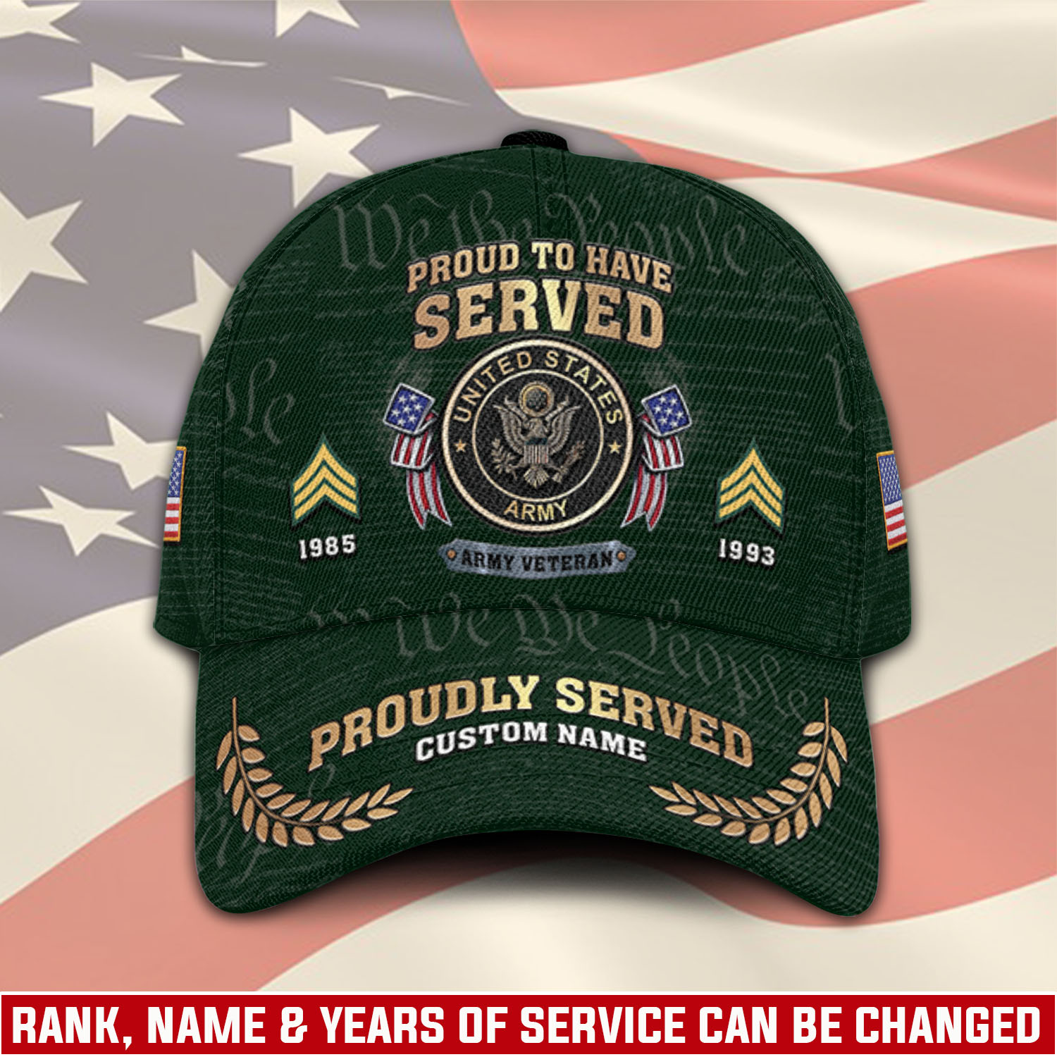 US Army, O 3 Army Captain - Classic Cap