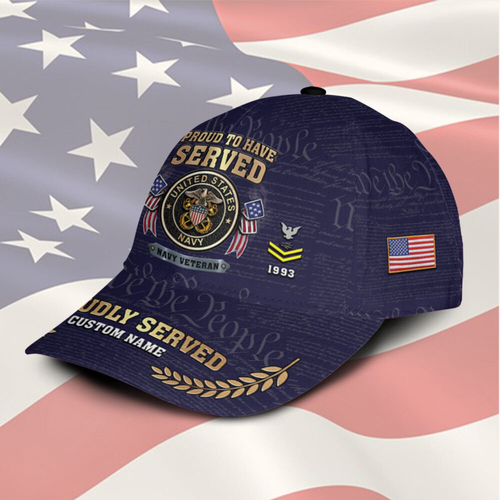 US Navy, I Walked The Walk - Classic Cap - Image 2