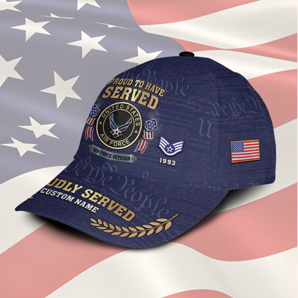 US Air Force, I Walked The Walk - Classic Cap - Image 2