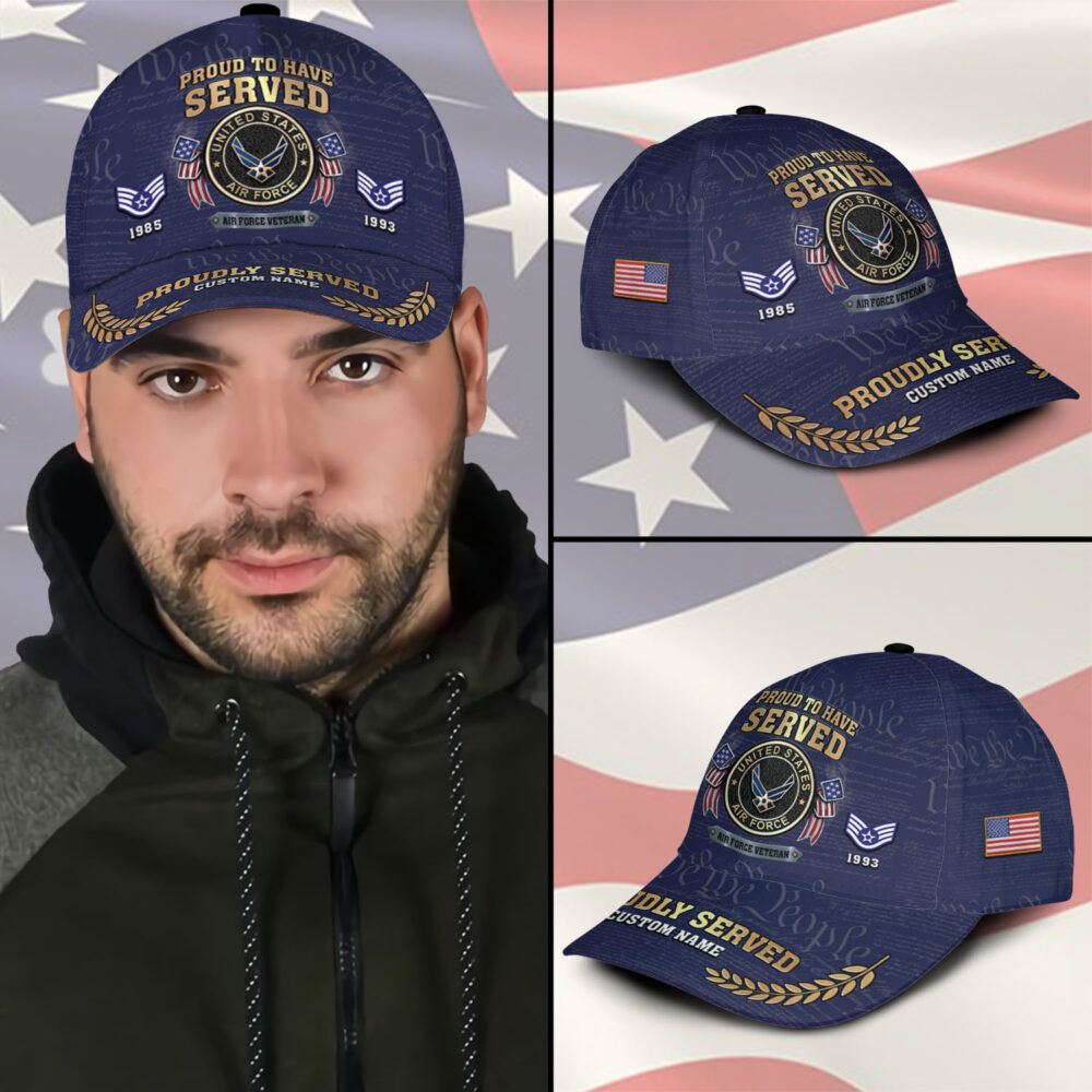US Air Force, I Walked The Walk - Classic Cap - Image 3