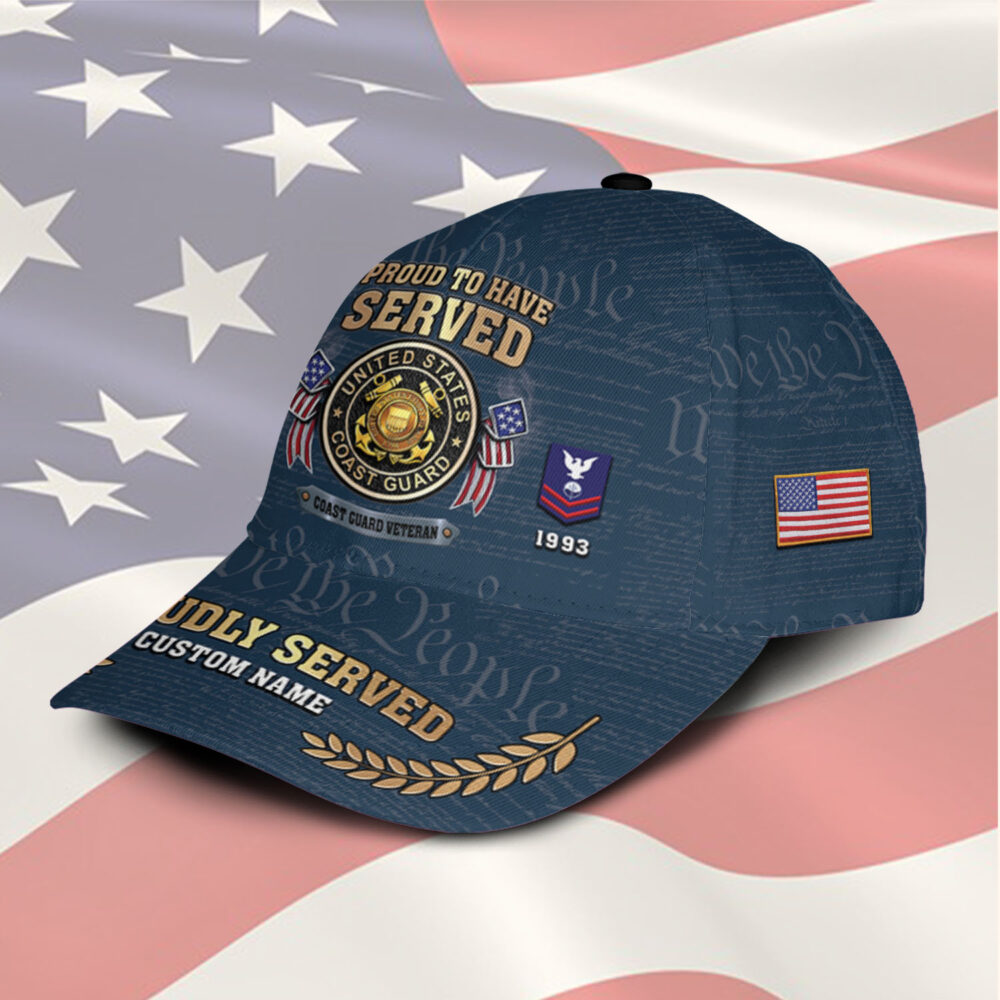US Coast Guard, Always Remember, Never Forget - Classic Cap - Image 2