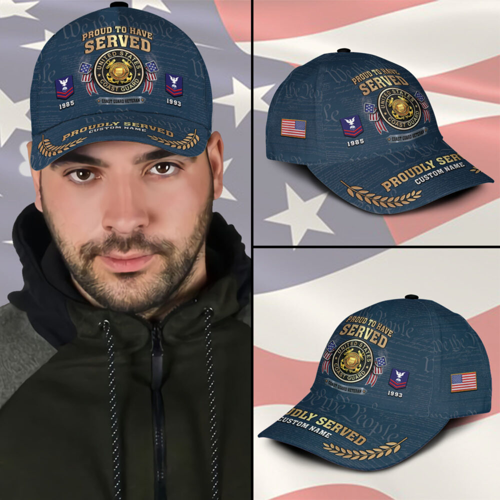 US Coast Guard, Always Remember, Never Forget - Classic Cap - Image 3