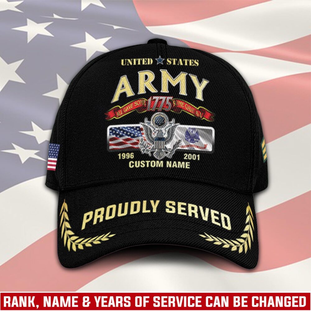 US Army, Proud Veteran - Classic Cap