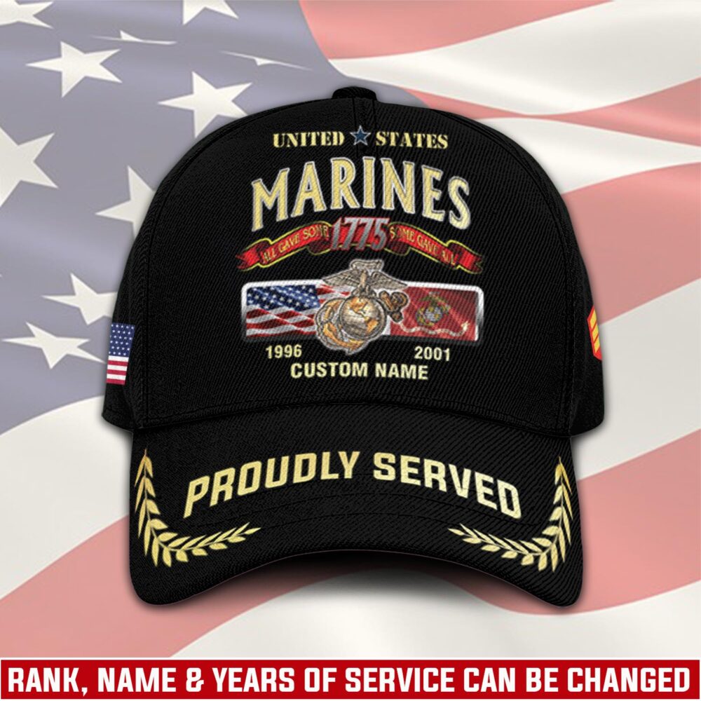 US Marine Corps, E 7 Marines Gunnery Sergeant - Classic Cap