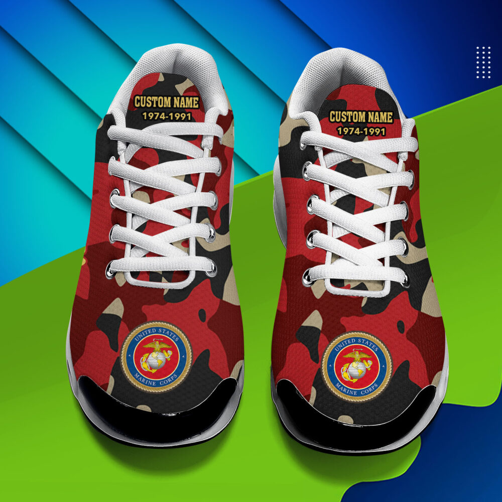 US Marine Corps, Honor, Duty, Service - Air Max Plus Shoes - Image 4