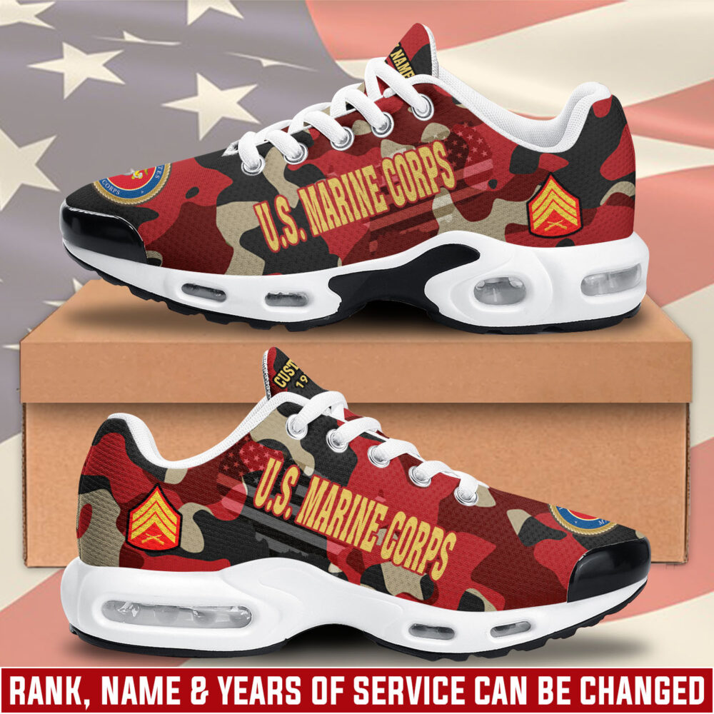 US Marine Corps, Honor, Duty, Service - Air Max Plus Shoes