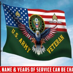 US Army, Once A Soldier, Always A Soldier - Flying Flag 3×5 Feet(90×150 Cm)