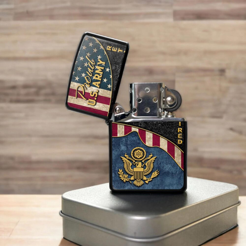 US Army, Once A Soldier, Always A Soldier - Lighter - Image 4