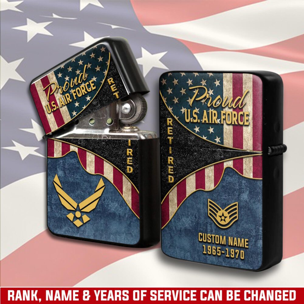 US Air Force , American By Birth, Veteran By Choice - Lighter