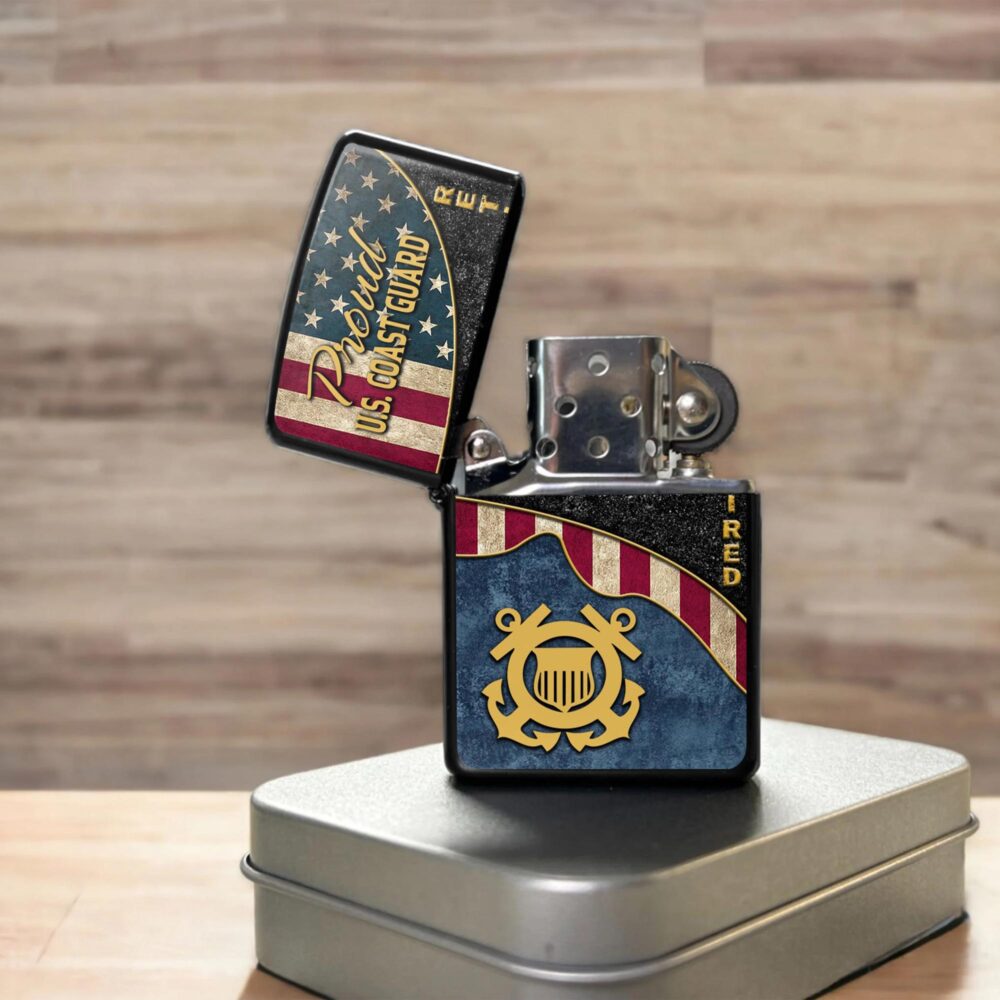 US Coast Guard, E 8 Gold - Lighter - Image 4