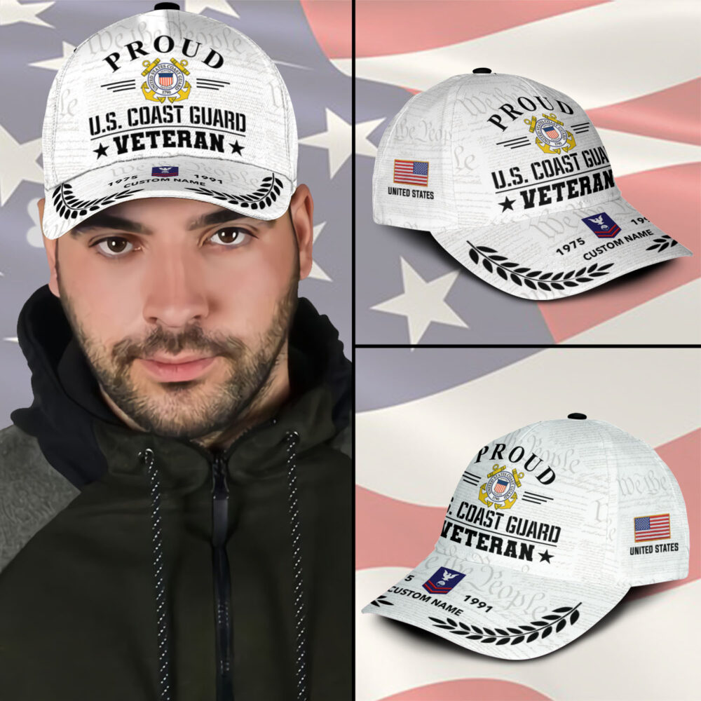 US Coast Guard, Always Remember, Never Forget - Classic Cap - Image 3