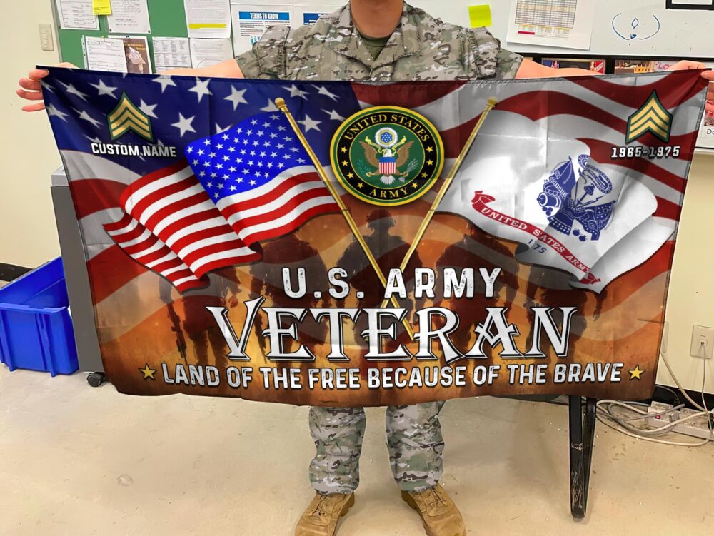 US Army, Served With Pride - Flying Flag 3×5 Feet(90×150 Cm) - Image 2
