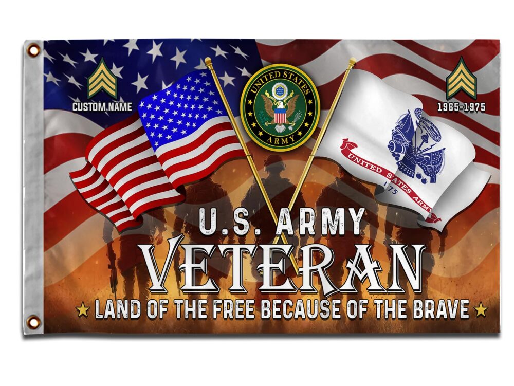 US Army, Served With Pride - Flying Flag 3×5 Feet(90×150 Cm) - Image 3