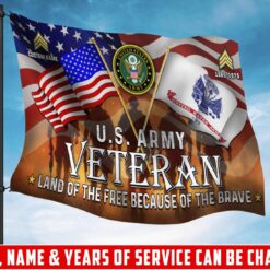 US Army, E 4 Army Specialist - Flying Flag 2×3 Feet(60×90 Cm)