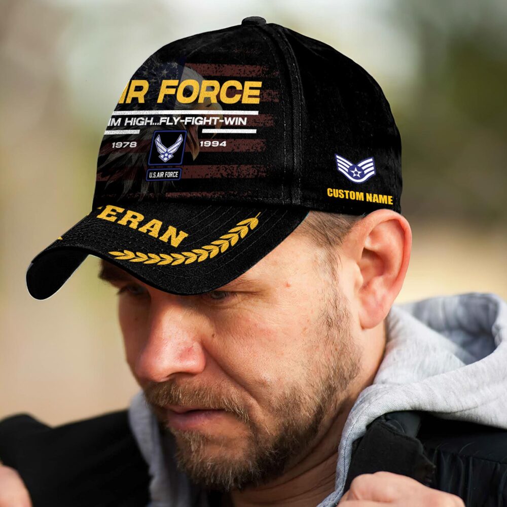 US Air Force, E 4 Air Force Sergeant - Classic Cap - Image 3