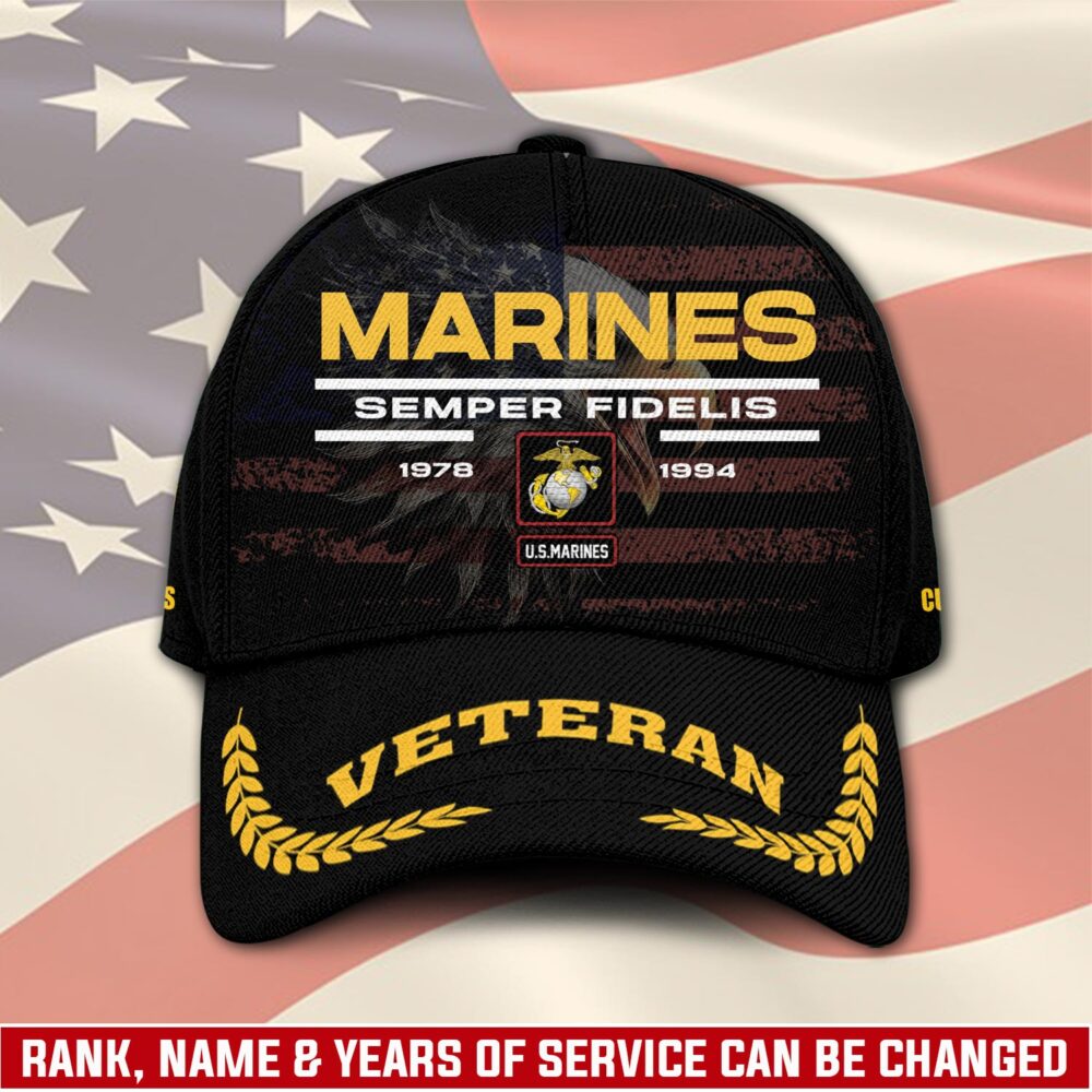 US Marine Corps, Duty, Honor, Country - Classic Cap