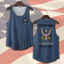 US Navy, No One Fights Alone - Tank-Top