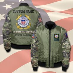 US Coast Guard, Life And Pride - Bomber Jacket