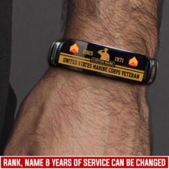 US Marine Corps, E 9 Marines Master Gunnery Sergeant - Bracelet