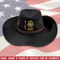 US Army, Freedom Isn't Free - Cowboy Hat