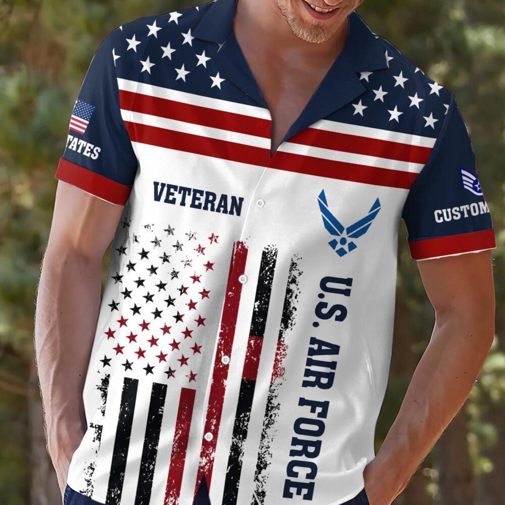 US Air Force , E 7 Air Force Master Sergeant - Hawaii Shirt - Image 2
