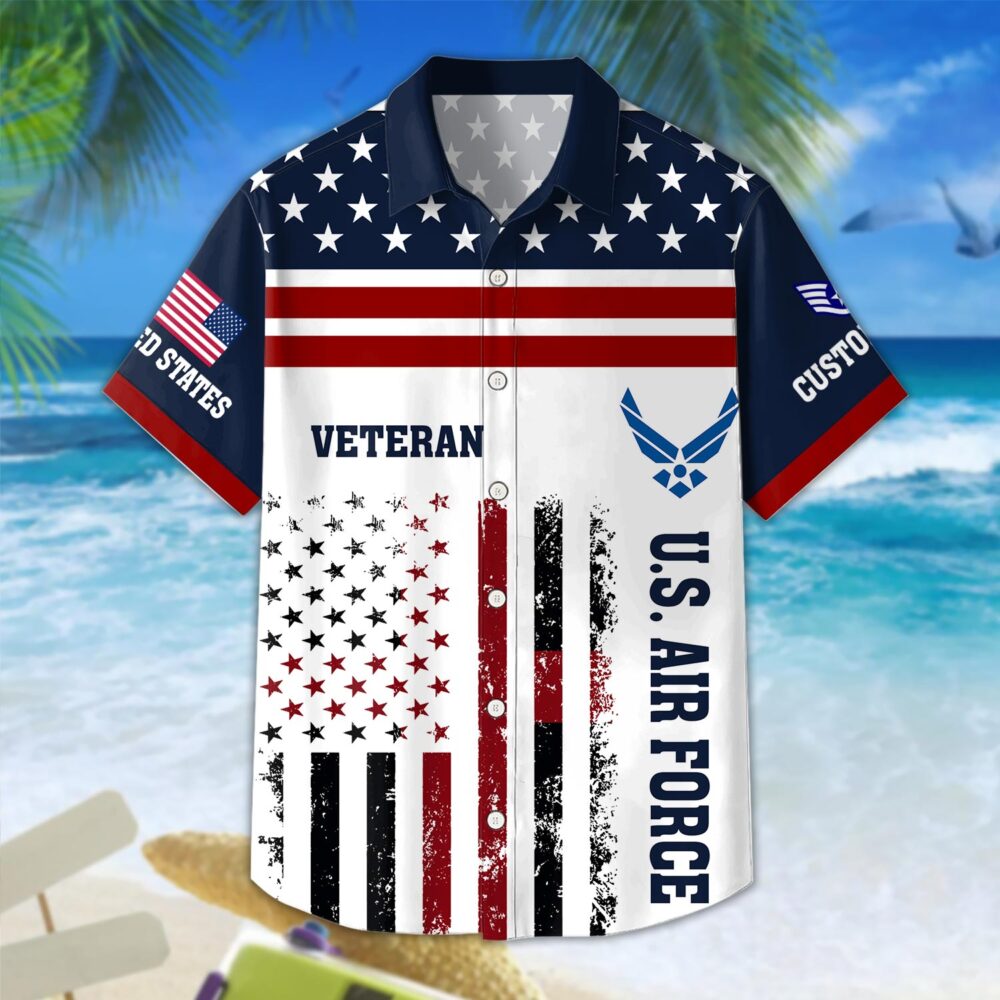 US Air Force , E 7 Air Force Master Sergeant - Hawaii Shirt - Image 3