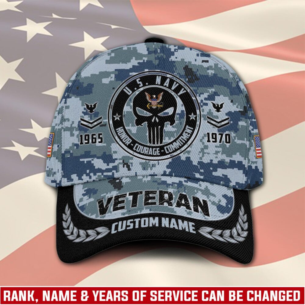 US Navy, E 4 Gold - Classic Cap